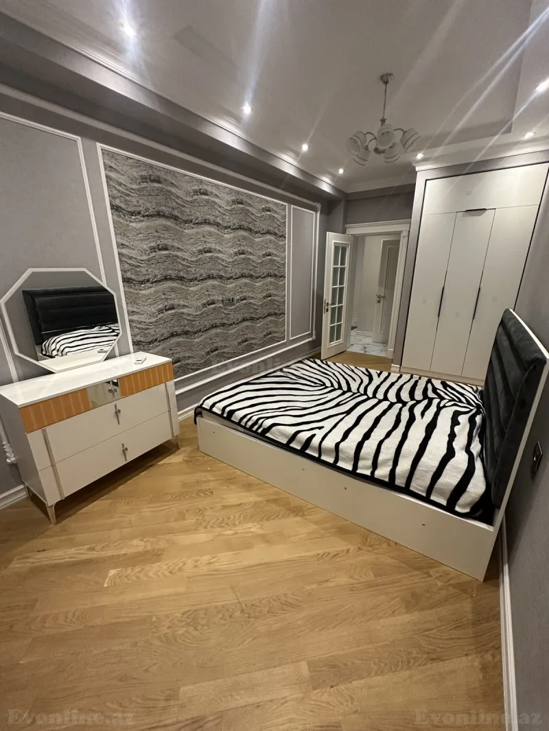 Kirayə verilir 3 otaqlı Mənzil Yeni tikili 96 m² Nəsimi m. - şəkil 5