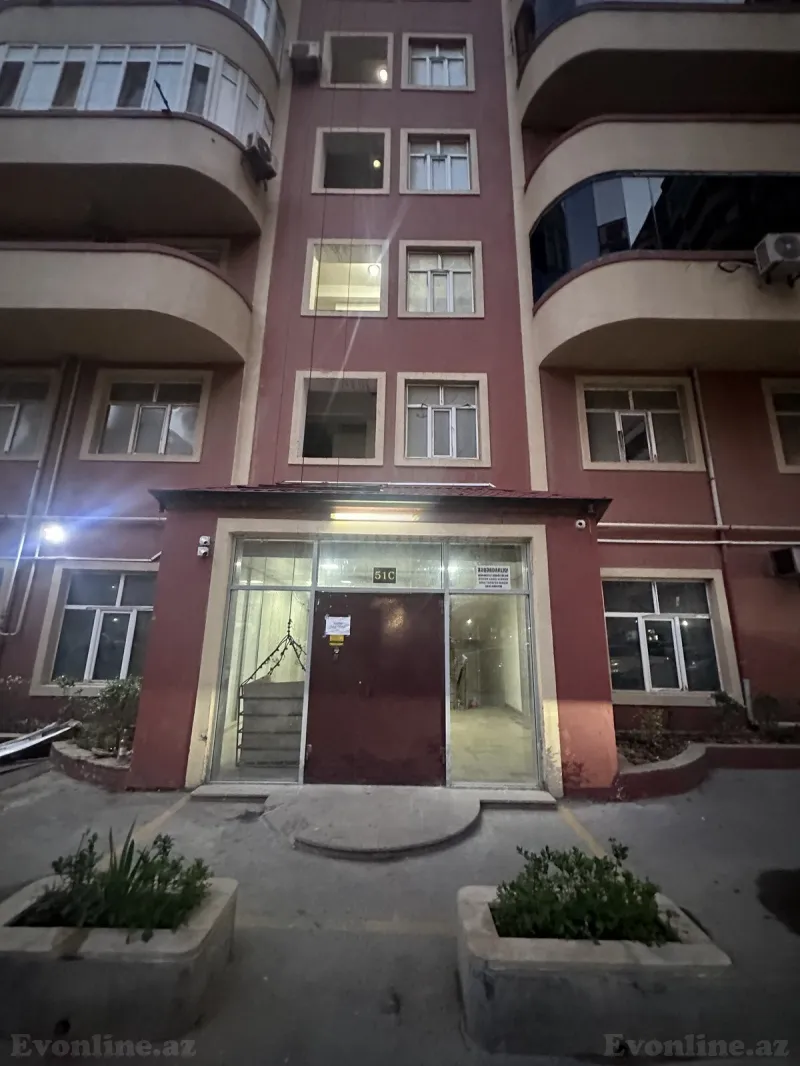 Kirayə verilir 3 otaqlı Mənzil Yeni tikili 96 m² Nəsimi m. - şəkil 14