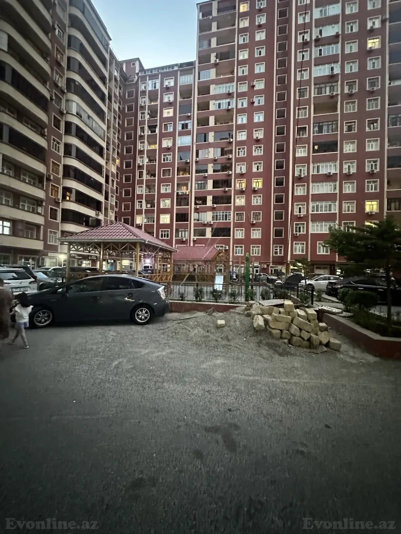 Kirayə verilir 3 otaqlı Mənzil Yeni tikili 96 m² Nəsimi m. - şəkil 16
