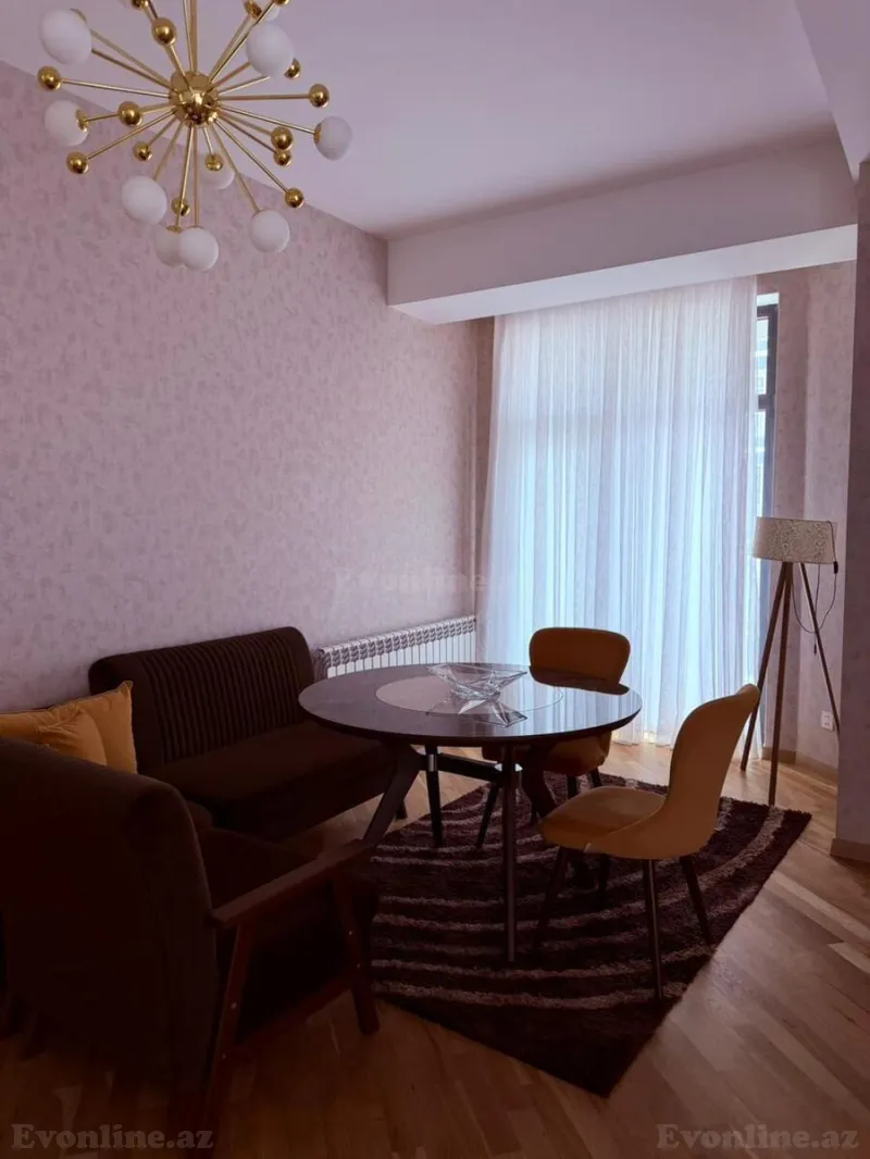 Kirayə verilir 2 otaqlı Mənzil Yeni tikili 65 m² Nəsimi r. - şəkil 2