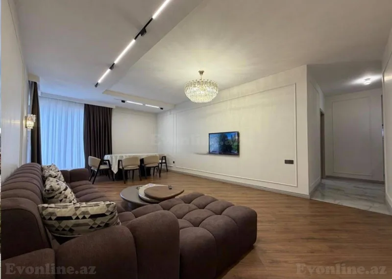 Kirayə verilir 3 otaqlı Mənzil Yeni tikili 120 m² Gənclik m. - şəkil 2