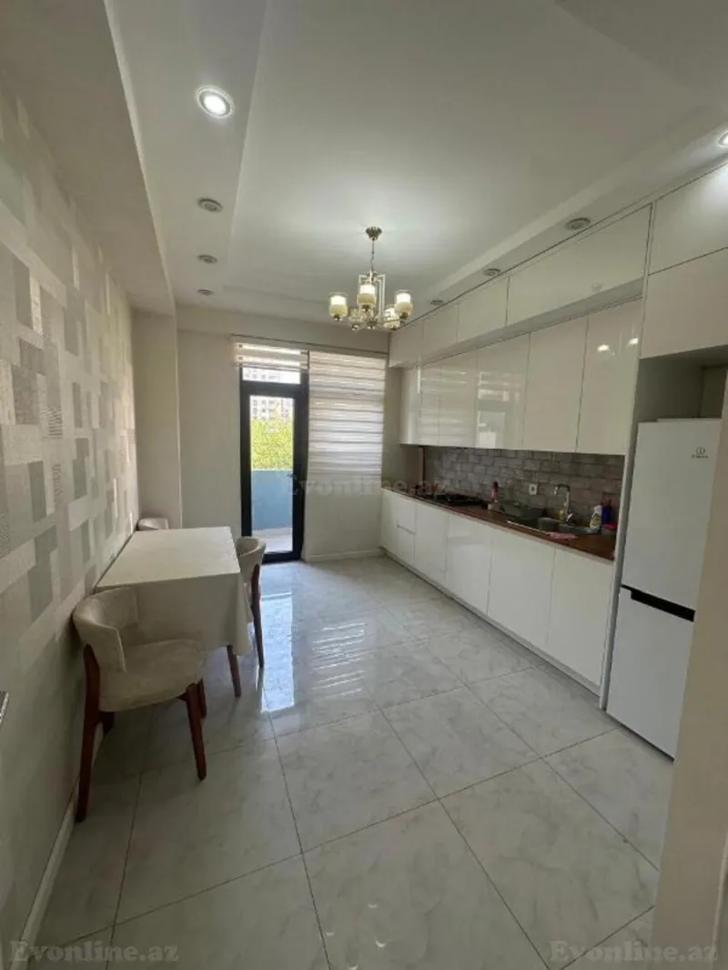 Kirayə verilir 2 otaqlı Mənzil Yeni tikili 87 m² Nəsimi r. - şəkil 5