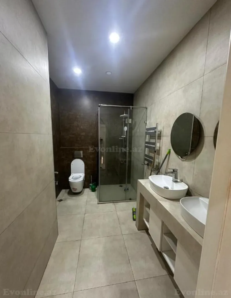 Kirayə verilir 2 otaqlı Mənzil Yeni tikili 87 m² Nəsimi r. - şəkil 10