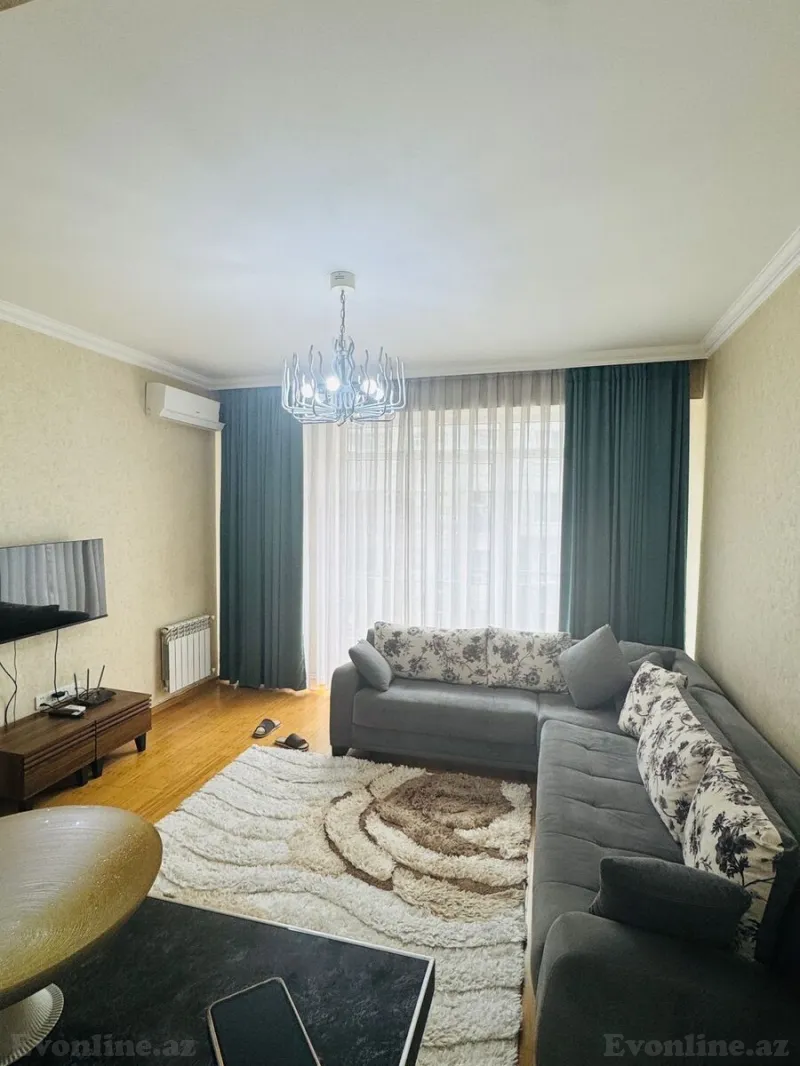 Kirayə verilir 2 otaqlı Mənzil Yeni tikili 60 m² İnşaatçılar m. - şəkil 3