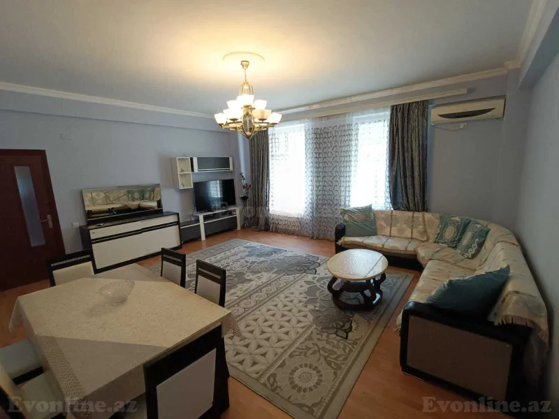 Kirayə verilir 3 otaqlı Mənzil Yeni tikili 141 m² Xətai r. - şəkil 2