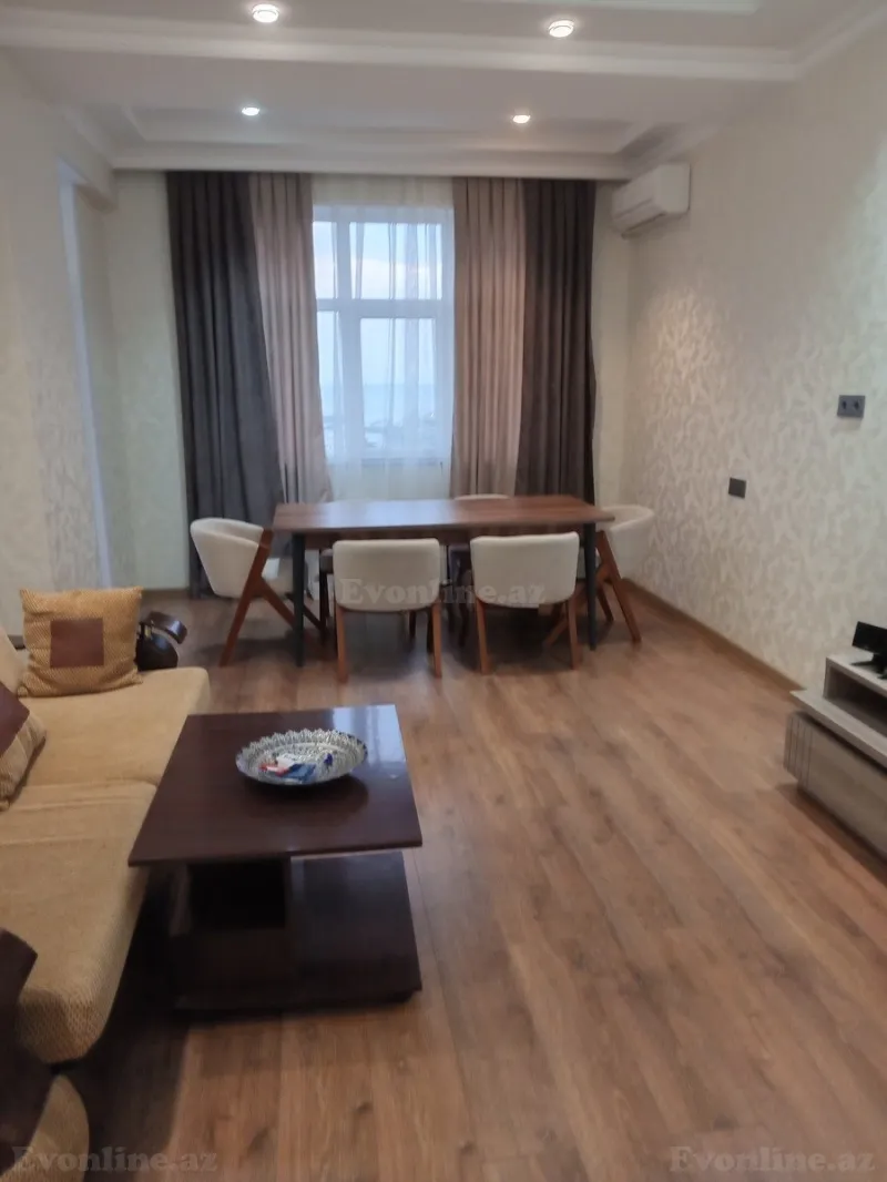 Kirayə verilir 2 otaqlı Mənzil Yeni tikili 80 m² Həzi Aslanov m. - şəkil 2