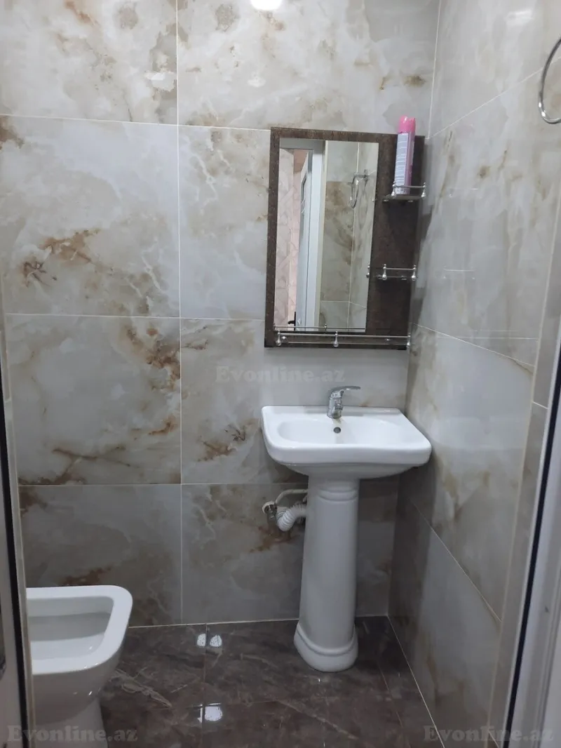Kirayə verilir 2 otaqlı Mənzil Yeni tikili 80 m² Həzi Aslanov m. - şəkil 5
