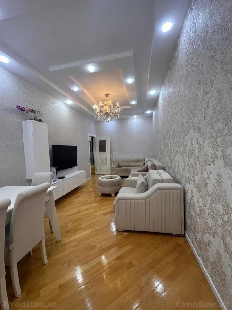 Satılır 2 otaqlı Mənzil Yeni tikili 88 m² Nəsimi m. - şəkil 3