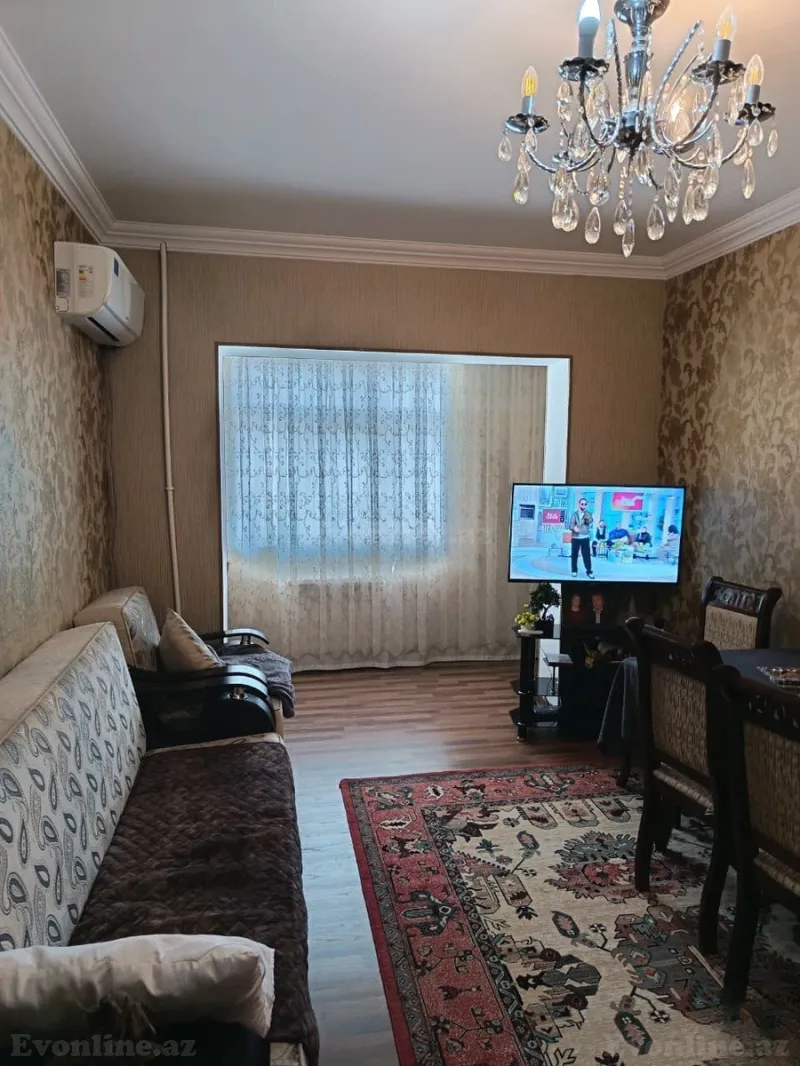 Satılır 3 otaqlı Mənzil Köhnə tikili 100 m² Neftçilər m. - şəkil 2