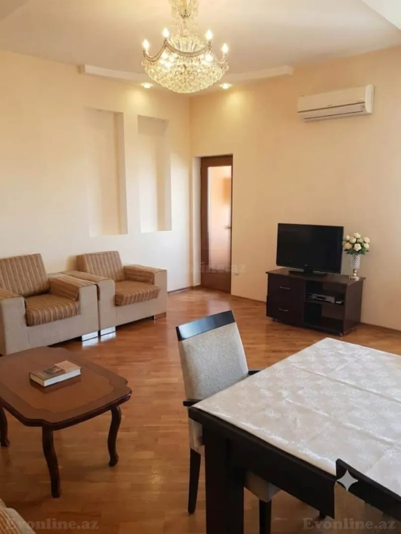 Kirayə verilir 3 otaqlı Mənzil Yeni tikili 154 m² Nəsimi r. - şəkil 3