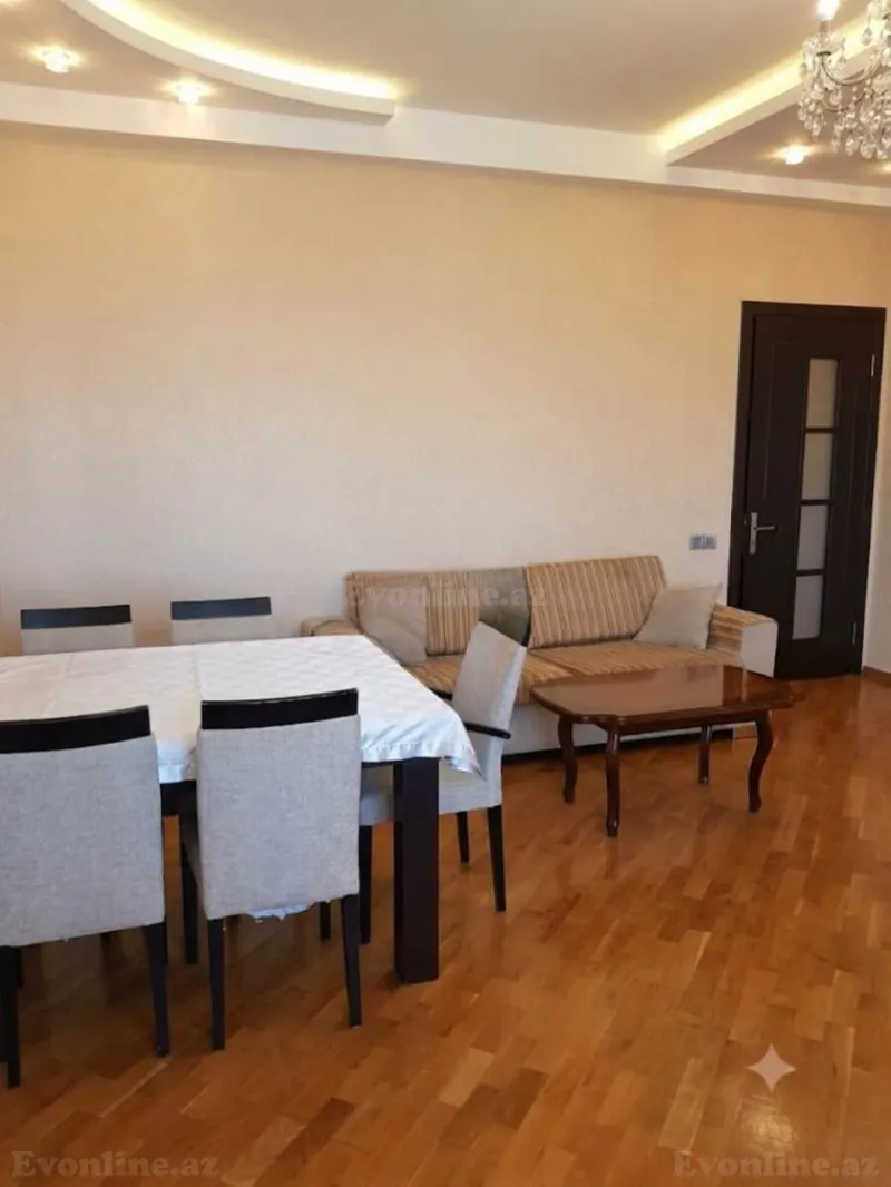 Kirayə verilir 3 otaqlı Mənzil Yeni tikili 154 m² Nəsimi r. - şəkil 4