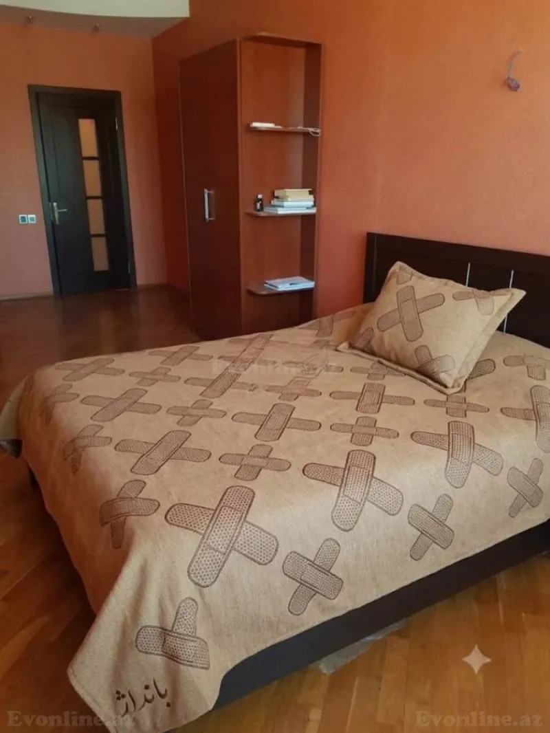 Kirayə verilir 3 otaqlı Mənzil Yeni tikili 154 m² Nəsimi r. - şəkil 5