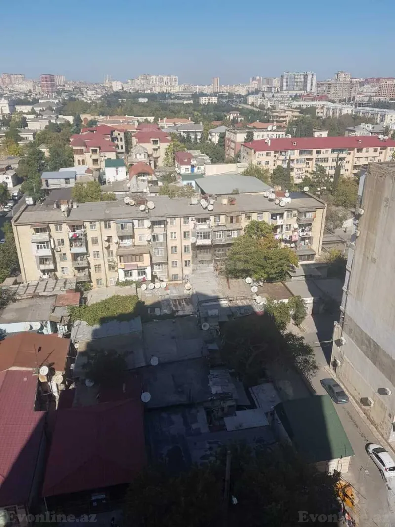 Kirayə verilir 3 otaqlı Mənzil Yeni tikili 154 m² Nəsimi r. - şəkil 8