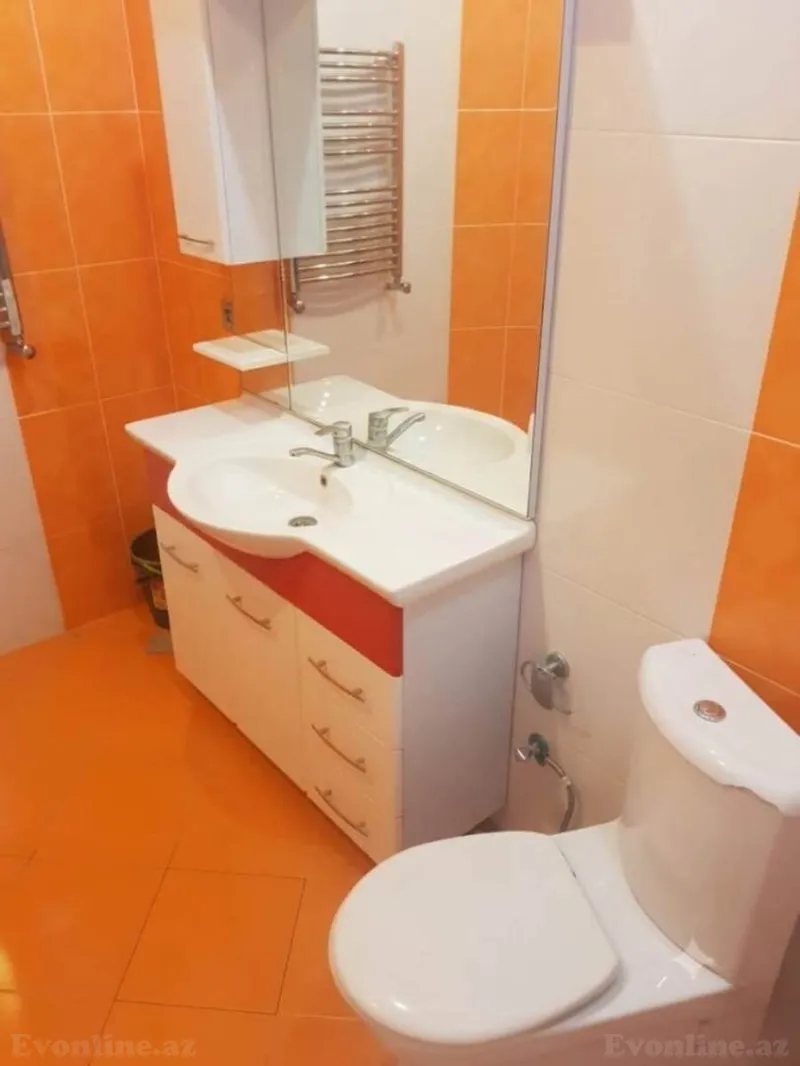 Kirayə verilir 3 otaqlı Mənzil Yeni tikili 154 m² Nəsimi r. - şəkil 12