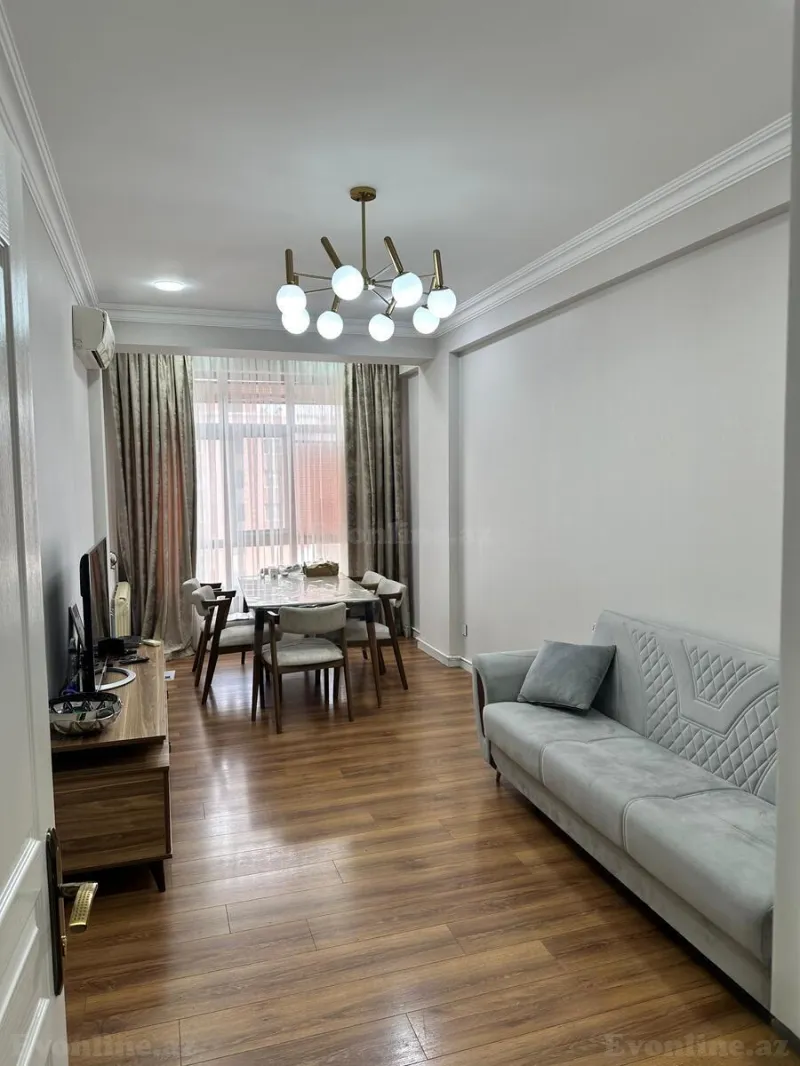 2 otaqlı Mənzil 50 m² İnşaatçılar m. Kirayə verilir