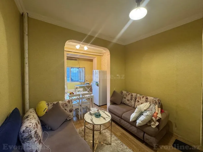 Satılır 2 otaqlı Mənzil Köhnə tikili 37 m² Həzi Aslanov m. - şəkil 2