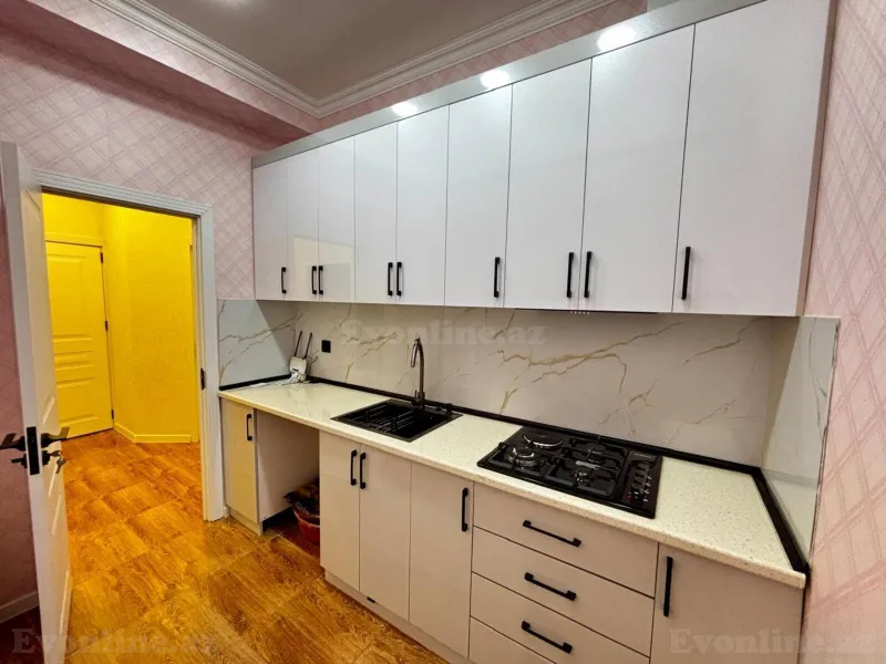 Satılır 2 otaqlı Mənzil Yeni tikili 55.7 m² Gənclik m. - şəkil 15