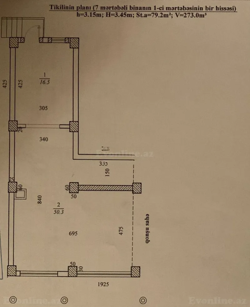 Kirayə verilir Obyekt 80 m² Gənclik m. - şəkil 11