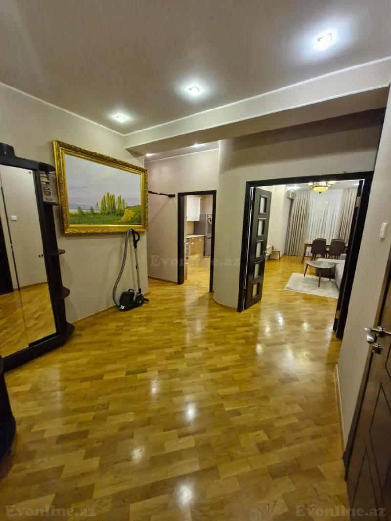 Kirayə verilir 2 otaqlı Mənzil Yeni tikili 86 m² Nəsimi r. - şəkil 3