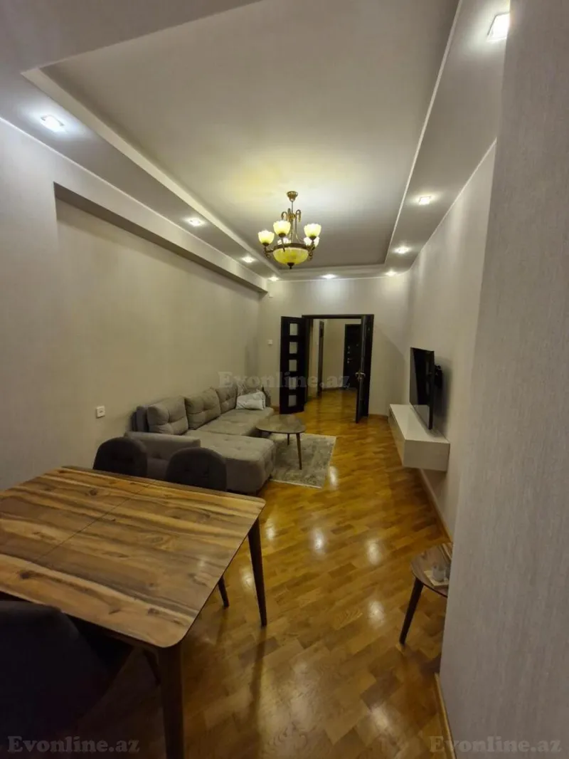 Kirayə verilir 2 otaqlı Mənzil Yeni tikili 86 m² Nəsimi r. - şəkil 4
