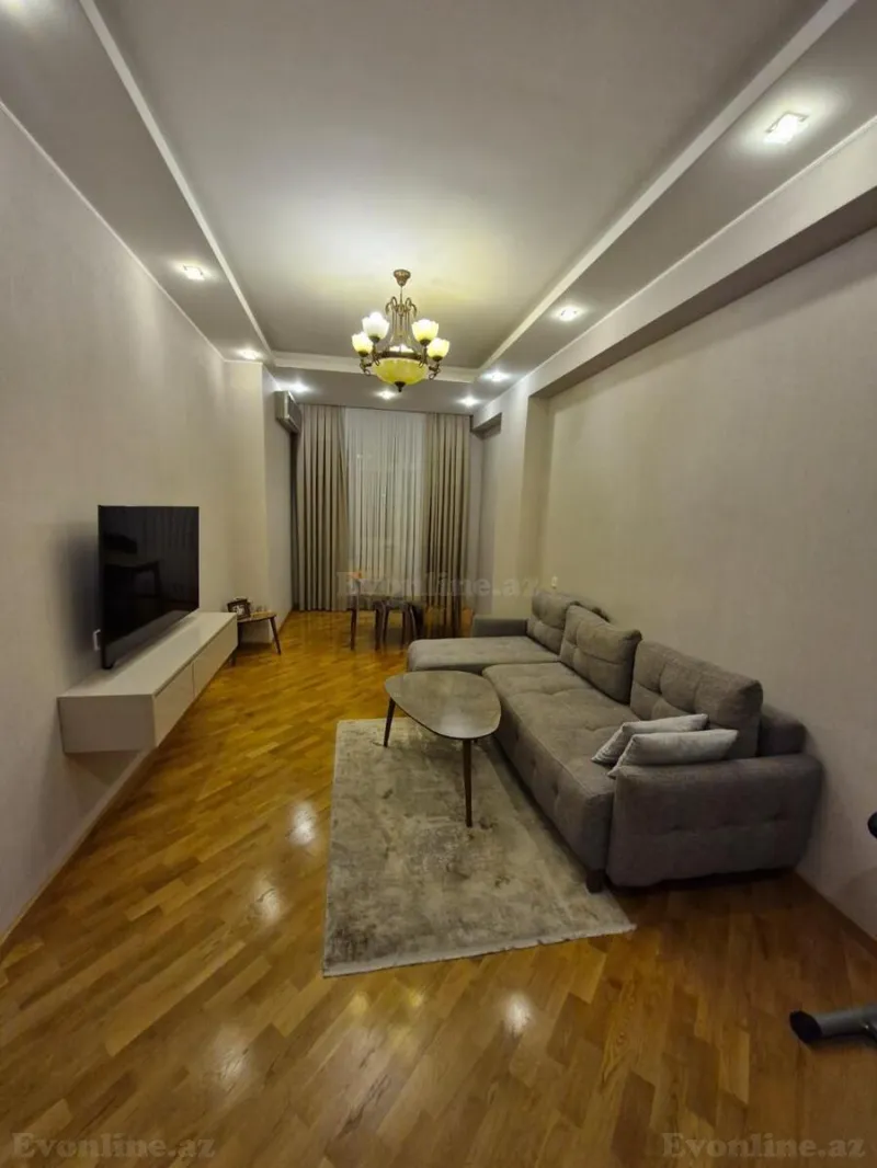 Kirayə verilir 2 otaqlı Mənzil Yeni tikili 86 m² Nəsimi r. - şəkil 5