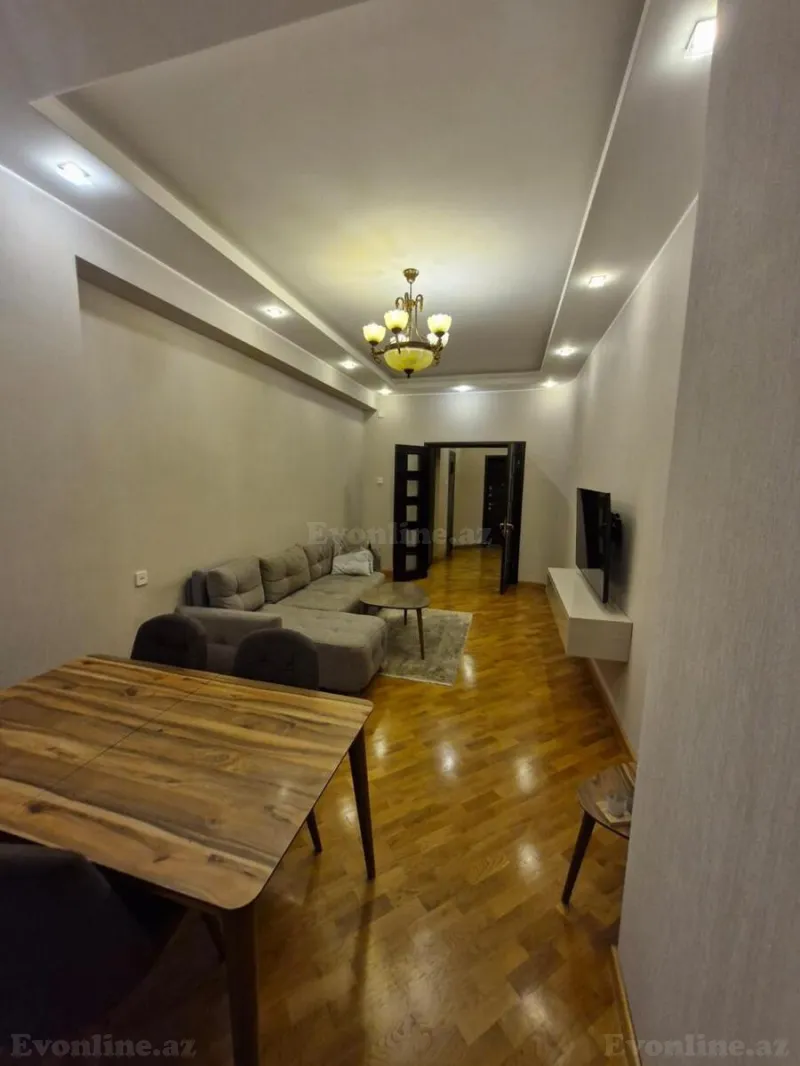 Kirayə verilir 2 otaqlı Mənzil Yeni tikili 86 m² Nəsimi r. - şəkil 6