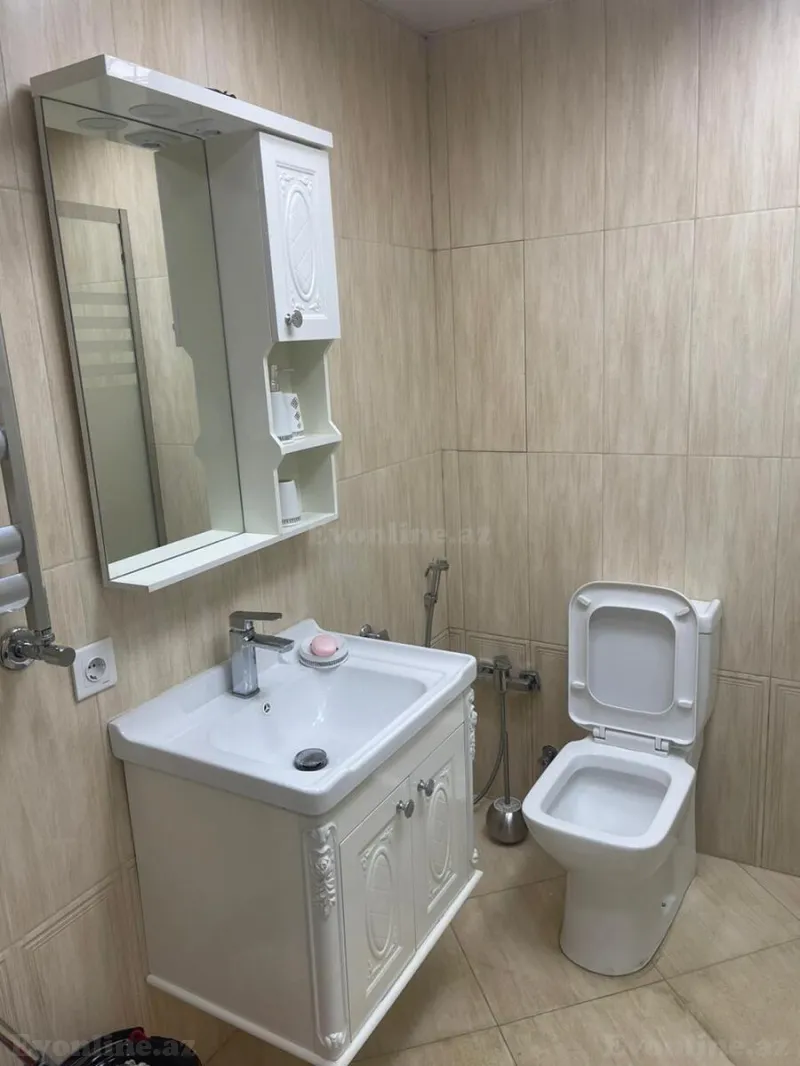 Kirayə verilir 3 otaqlı Mənzil Yeni tikili 125 m² Xətai r. - şəkil 12