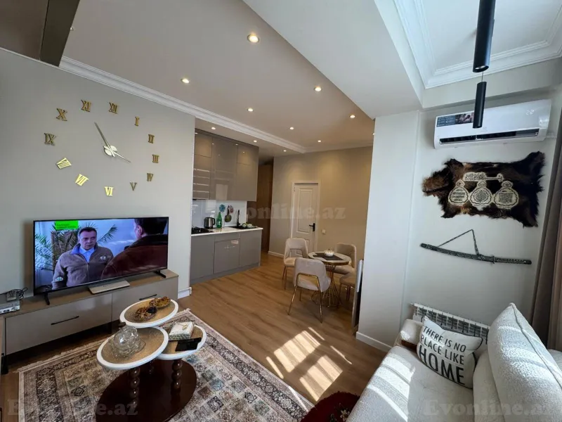 Satılır 1 otaqlı Mənzil Yeni tikili 34 m² Neftçilər m. - şəkil 2