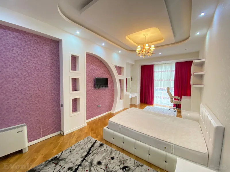 Kirayə verilir 4 otaqlı Mənzil Yeni tikili 200 m² Nizami m. - şəkil 25