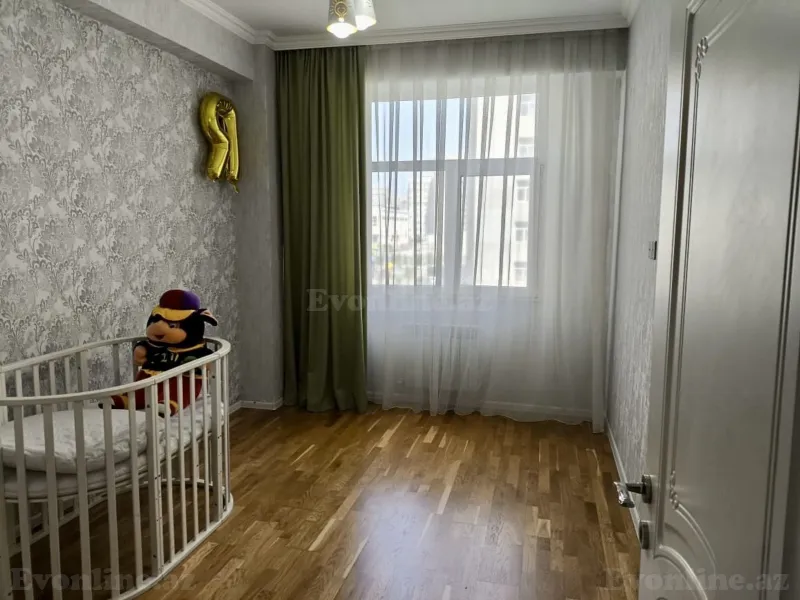 Satılır 3 otaqlı Mənzil Yeni tikili 88 m² Elmlər Akademiyası m. - şəkil 8