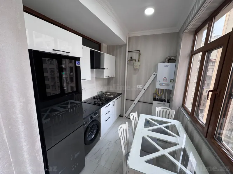 Kirayə verilir 2 otaqlı Mənzil Yeni tikili 65 m² İnşaatçılar m. - şəkil 8
