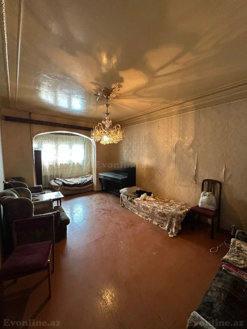 Satılır 2 otaqlı Mənzil Köhnə tikili 51 m² 8 Noyabr m. - şəkil 5
