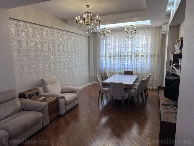 Satılır 3 otaqlı Mənzil Yeni tikili 136 m² İnşaatçılar m. - şəkil 3