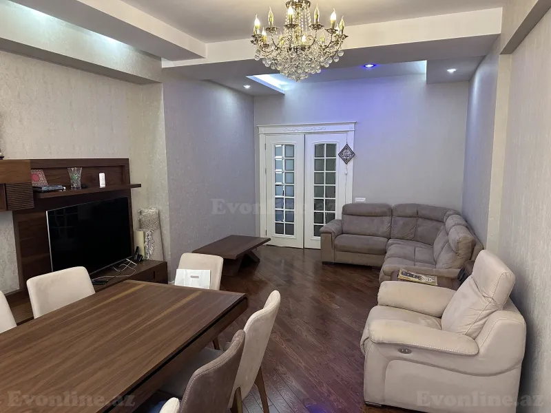 Satılır 3 otaqlı Mənzil Yeni tikili 136 m² İnşaatçılar m. - şəkil 4