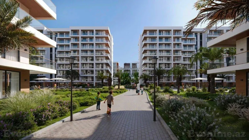 Satılır 1 otaqlı Mənzil Yeni tikili 74 m² Sea Breeze - şəkil 3