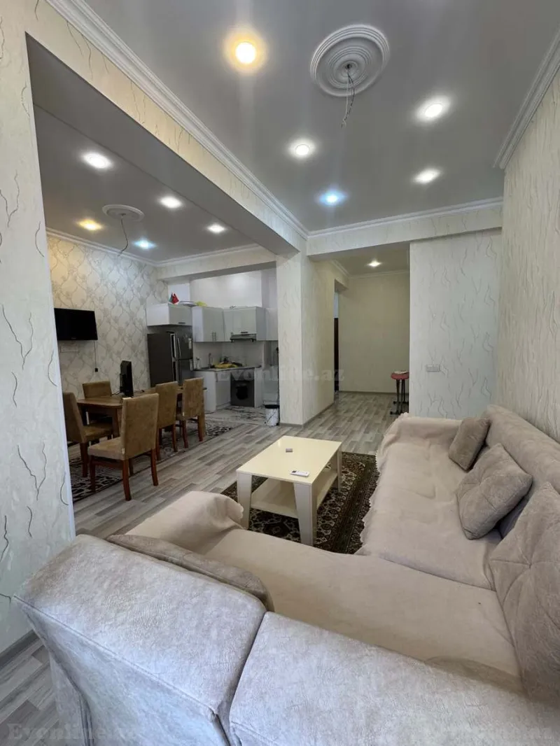 Kirayə verilir 3 otaqlı Mənzil Yeni tikili 100 m² Nəsimi r. - şəkil 2