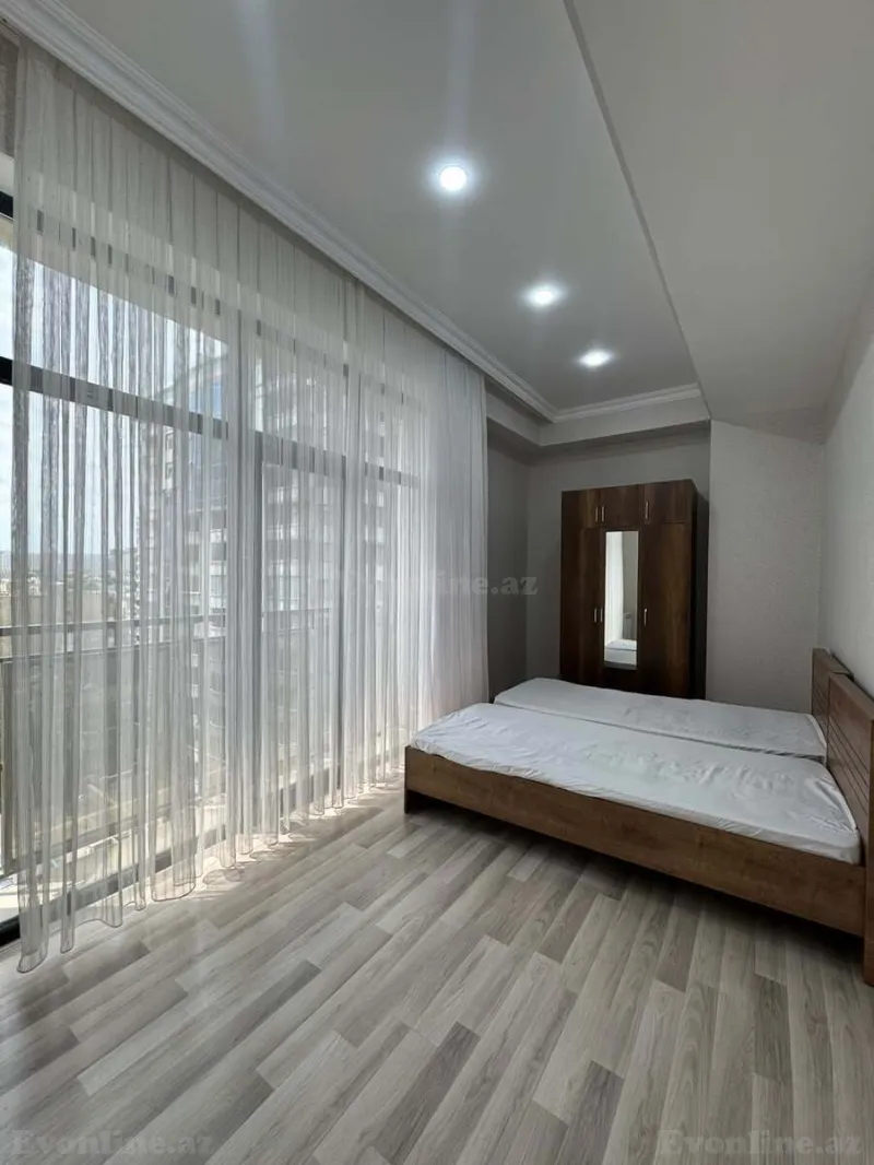 Kirayə verilir 3 otaqlı Mənzil Yeni tikili 100 m² Nəsimi r. - şəkil 8