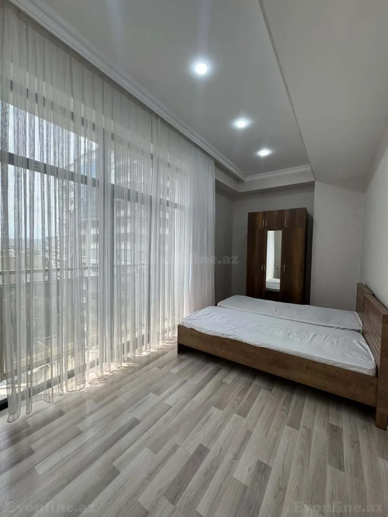 Kirayə verilir 3 otaqlı Mənzil Yeni tikili 100 m² Nəsimi r. - şəkil 9