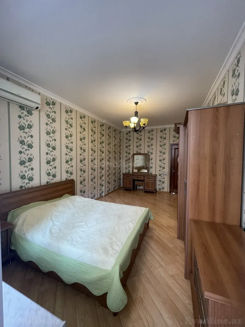 Kirayə verilir 3 otaqlı Mənzil Yeni tikili 140 m² Nərimanov r. - şəkil 4
