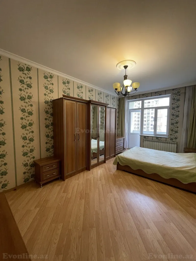 Kirayə verilir 3 otaqlı Mənzil Yeni tikili 140 m² Nərimanov r. - şəkil 5