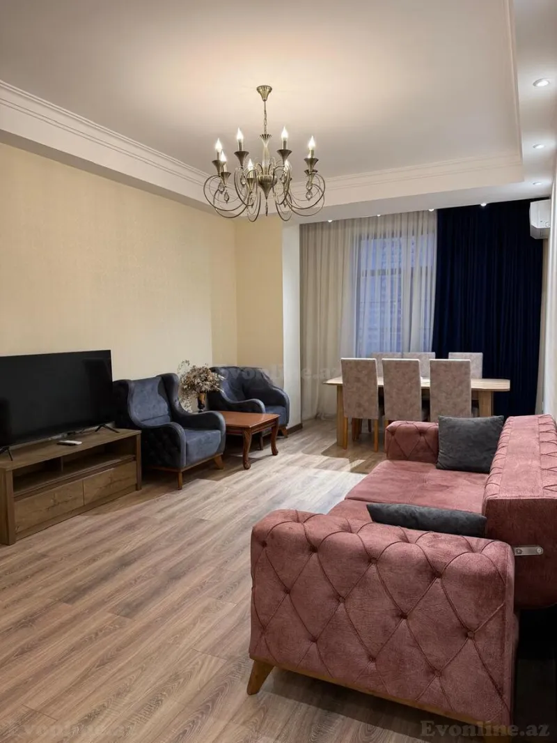 Kirayə verilir 2 otaqlı Mənzil Yeni tikili 70 m² Elmlər Akademiyası m. - şəkil 2