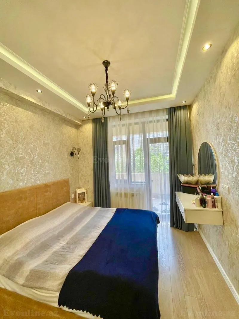 Kirayə verilir 2 otaqlı Mənzil Yeni tikili 70 m² Nəsimi r. - şəkil 4