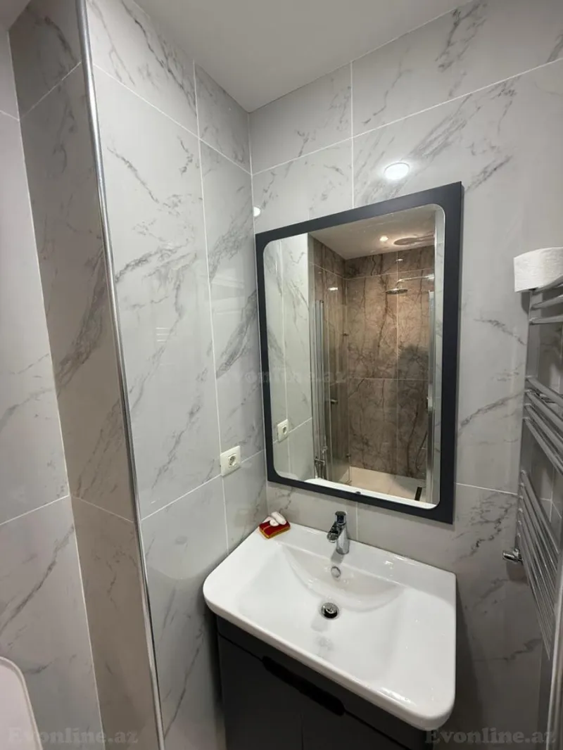Kirayə verilir 2 otaqlı Mənzil Yeni tikili 50 m² Yasamal r. - şəkil 8
