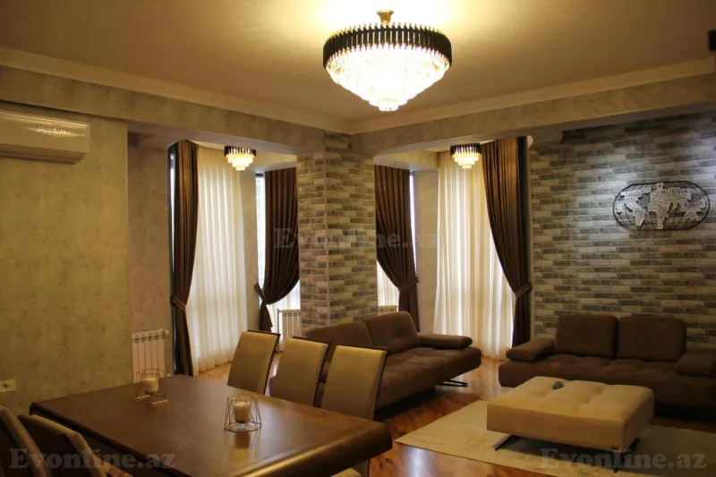3 otaqlı Mənzil 149 m² Nərimanov r. Kirayə verilir