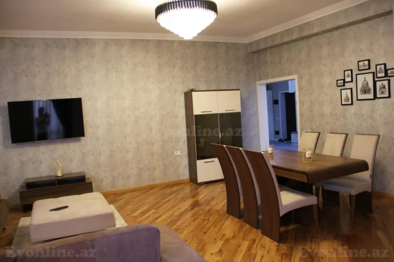 Kirayə verilir 3 otaqlı Mənzil Yeni tikili 149 m² Nərimanov r. - şəkil 5