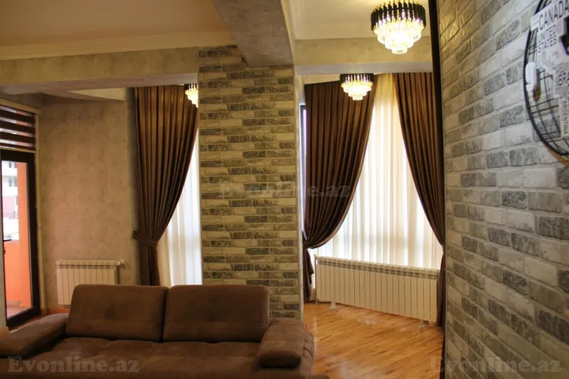Kirayə verilir 3 otaqlı Mənzil Yeni tikili 149 m² Nərimanov r. - şəkil 6