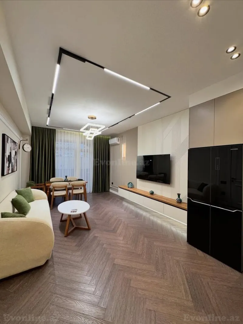 Satılır 3 otaqlı Mənzil Yeni tikili 96 m² Elmlər Akademiyası m. - şəkil 2