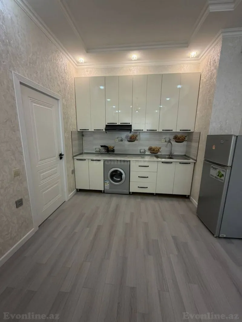 Satılır 2 otaqlı Mənzil Yeni tikili 56 m² İnşaatçılar m. - şəkil 2