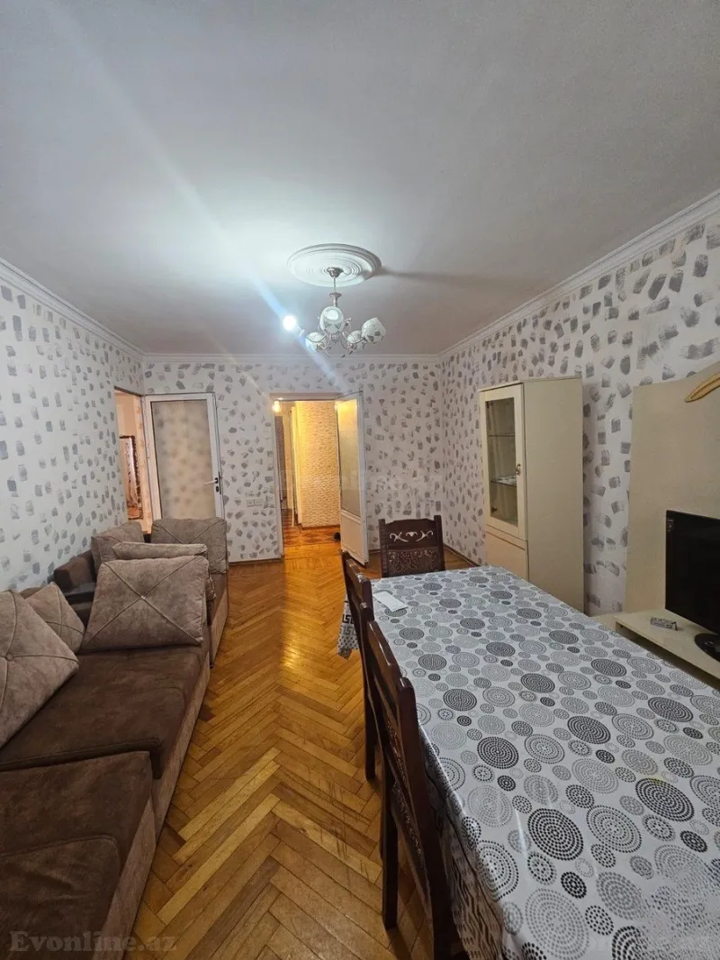 Kirayə verilir 3 otaqlı Mənzil Köhnə tikili 80 m² Elmlər Akademiyası m. - şəkil 6