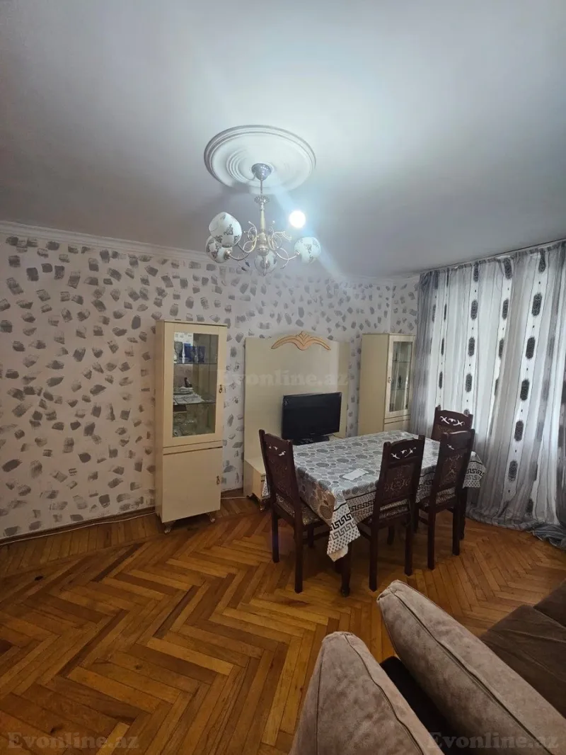 Kirayə verilir 3 otaqlı Mənzil Köhnə tikili 80 m² Elmlər Akademiyası m. - şəkil 7